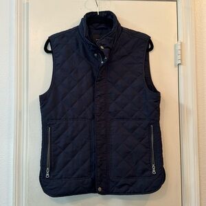 Women's Banana Republic Quilted Navy Fest Small